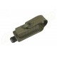PORT INCARCATOR SIMPLU INCHIS DIN POLIMER - PENTRU GLOCK 17 - SISTEM MOLLE - GREEN