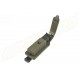 PORT INCARCATOR SIMPLU INCHIS DIN POLIMER - PENTRU GLOCK 17 - SISTEM MOLLE - GREEN