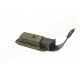 PORT INCARCATOR SIMPLU INCHIS DIN POLIMER - PENTRU GLOCK 17 - SISTEM MOLLE - GREEN