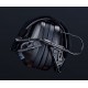 ANTIFOANE ACTIVE MODEL M33 TACTICAL PLUS COMUNICATIE - BLACK