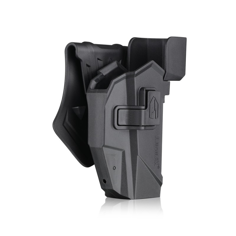 TEACA DIN TEHNOPOLIMER - MODEL RDS - PENTRU GLOCK17/GLOCK17/CZ P10C - BLACK
