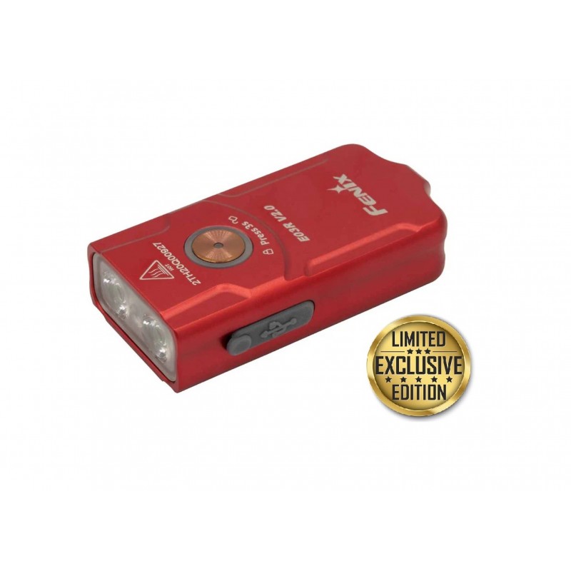 LANTERNA MODEL E03R V2.0 - ROSE RED