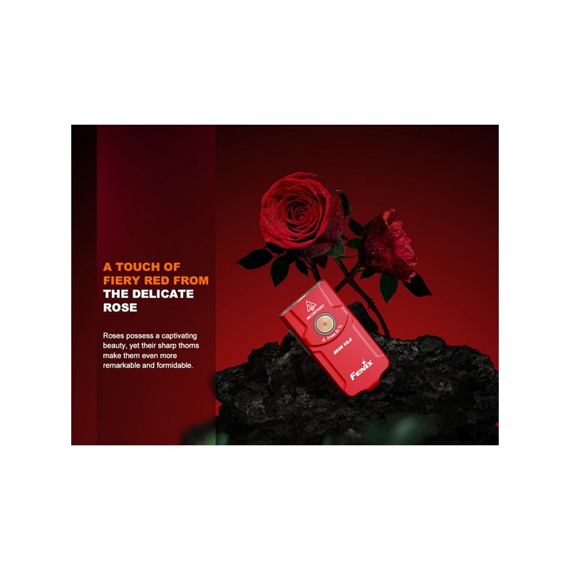 LANTERNA MODEL E03R V2.0 - ROSE RED