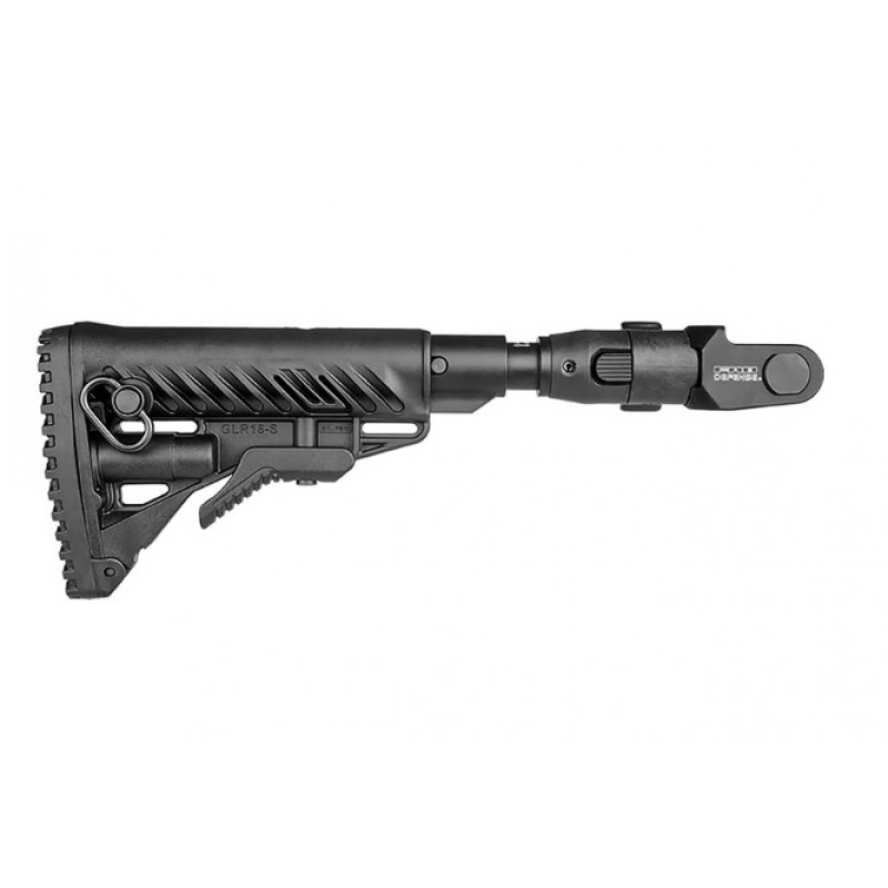 PAT - TACTICAL FOLDING BUTTSTOCK PENTRU AK - P SB - BLACK