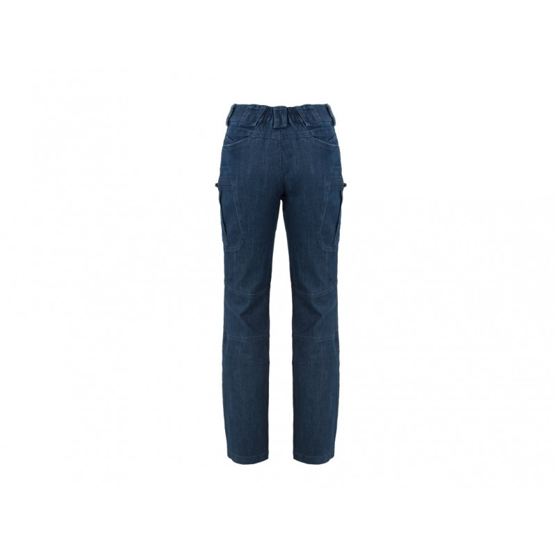 PANTALONI DAMA MODEL UTP - DENIM STRETCH  - MARINE BLUE