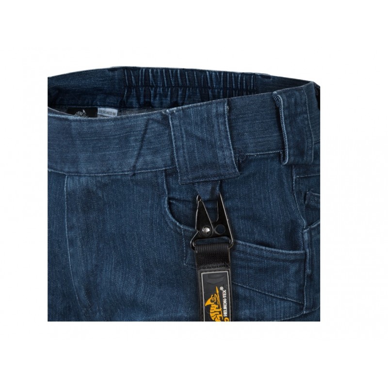 PANTALONI DAMA MODEL UTP - DENIM STRETCH  - MARINE BLUE