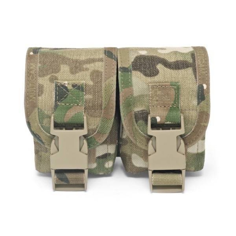 PORTA GRANATA DOPPIO - MULTICAM