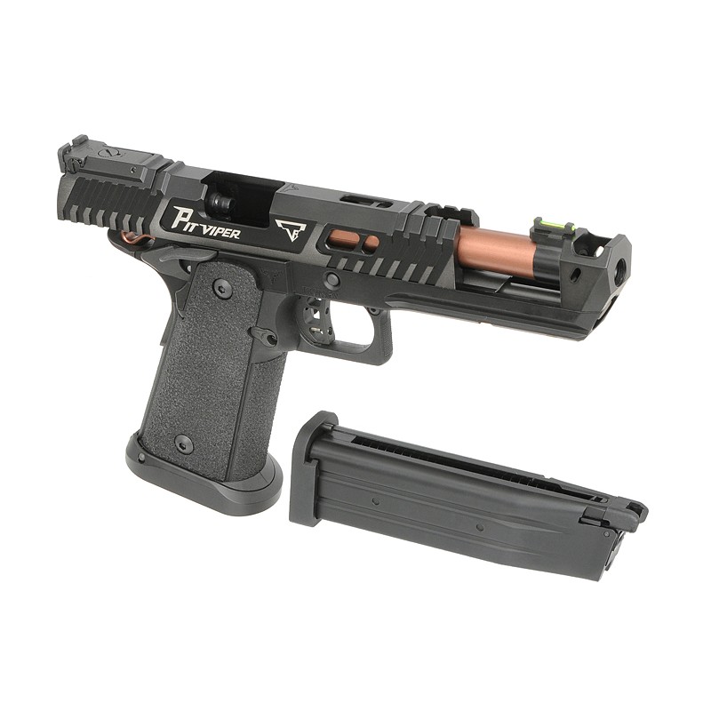 PISTOL MODEL R614 TTI JW4 PIT VIPER GBB - BLACK