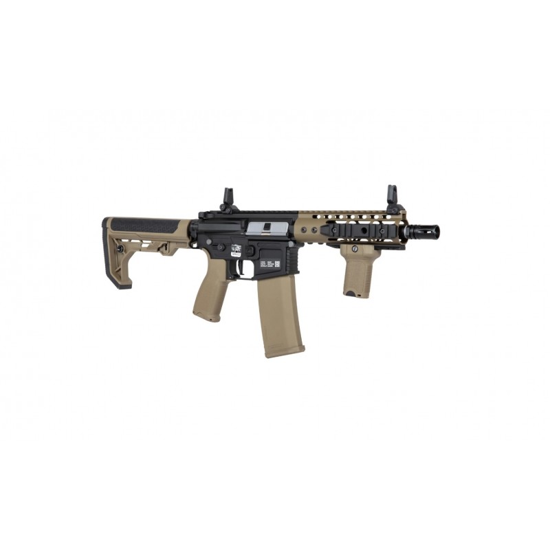 SA-E12-LH EDGE 2.0 CARBINE REPLICA - LIGHT OPS STOCK - HALF-TAN