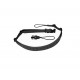 CINGHIA TATTICA A DUE PUNTI - LASER CUT - NERO