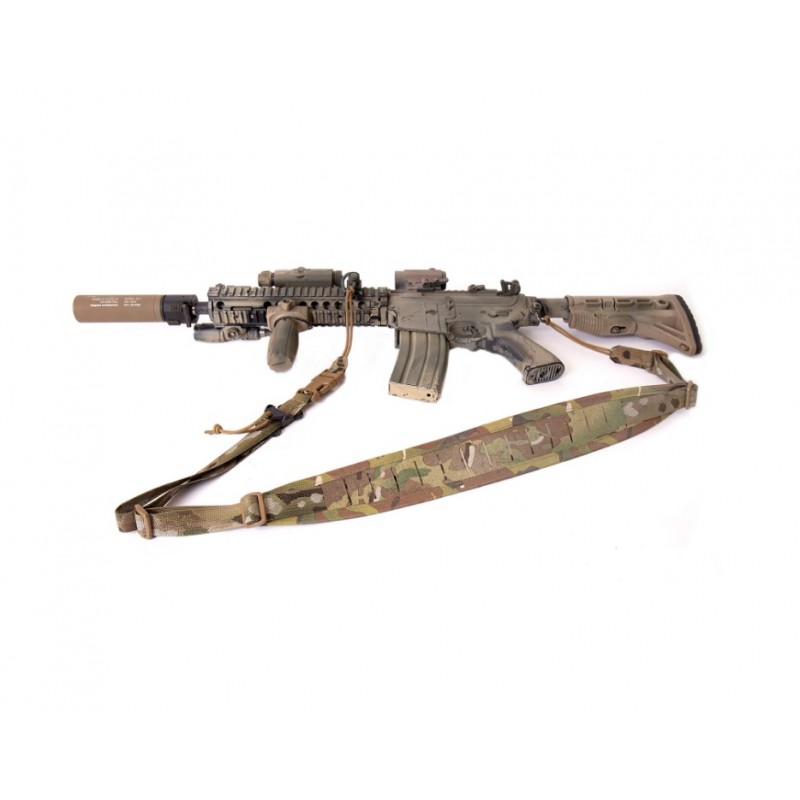 WARRIOR LASER CUT TWO POINT SLING - LASER CUT - MULTICAM
