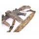 WARRIOR LASER CUT TWO POINT SLING - LASER CUT - MULTICAM