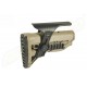 PAT PENTRU AR15 / M16 / M4 STYLE - SHOCK ABSORBING / RAIL - TAN