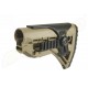 PAT PENTRU AR15 / M16 / M4 STYLE - SHOCK ABSORBING / RAIL - TAN