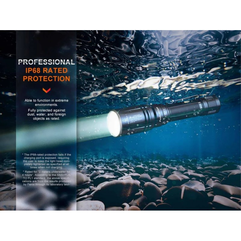 LANTERNA TACTICA HT30R LED CU LASER ALB