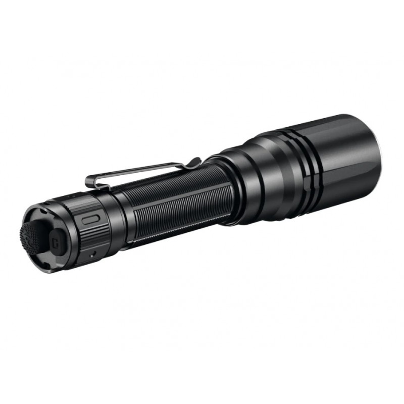 LANTERNA TACTICA HT30R LED CU LASER ALB