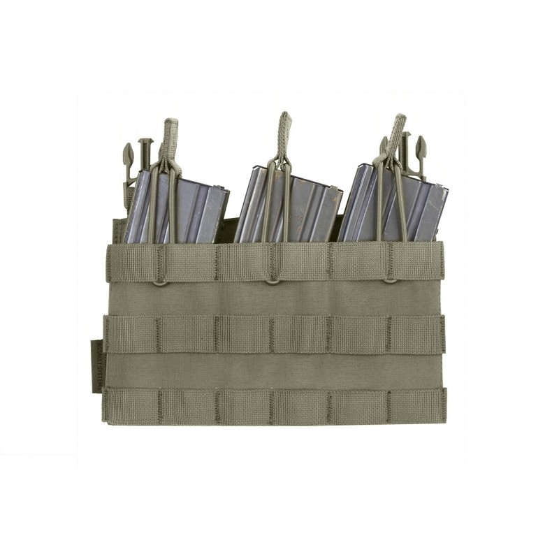 DETACHABLE TRIPLE MAGAZINE POUCH - RANGER GREEN