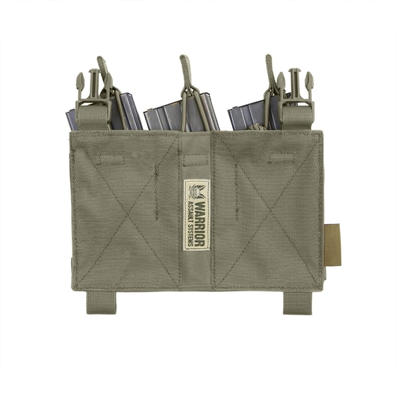 DETACHABLE TRIPLE MAGAZINE POUCH - RANGER GREEN