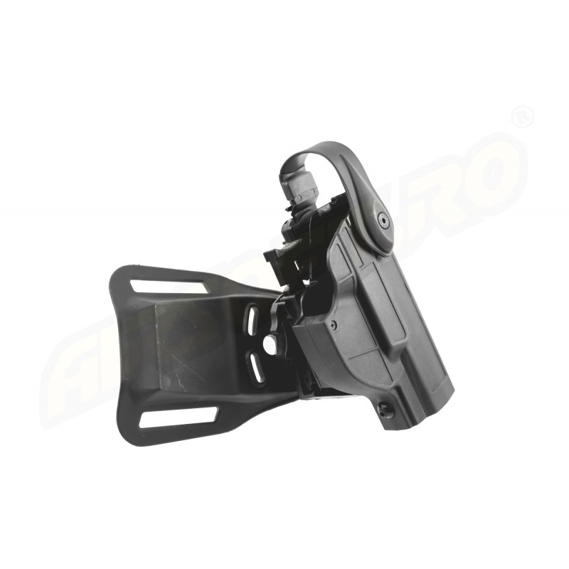 KING COBRA FONDINA IN TECNOPOLIMERO MODELLO ER40L CON SISTEMA RRD PER PISTOLA CZ P10C