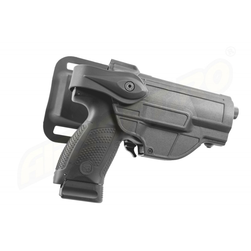 KING COBRA FONDINA IN TECNOPOLIMERO MODELLO ER40L CON SISTEMA RRD PER PISTOLA CZ P10C