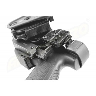 KING COBRA ER40L HOLSTER WITH RRD SYSTEM FOR CZ P10C PISTOL KING COBRA ER40L HOLSTER WITH RRD SYSTEM FOR CZ P10C PISTOL