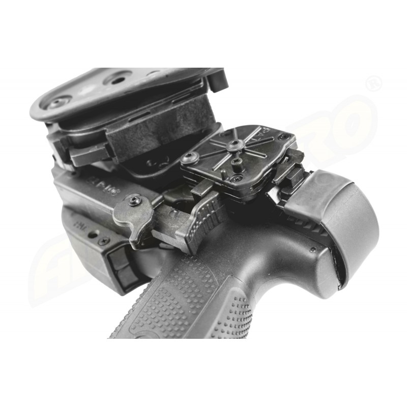 KING COBRA FONDINA IN TECNOPOLIMERO MODELLO ER40L CON SISTEMA RRD PER PISTOLA CZ P10C