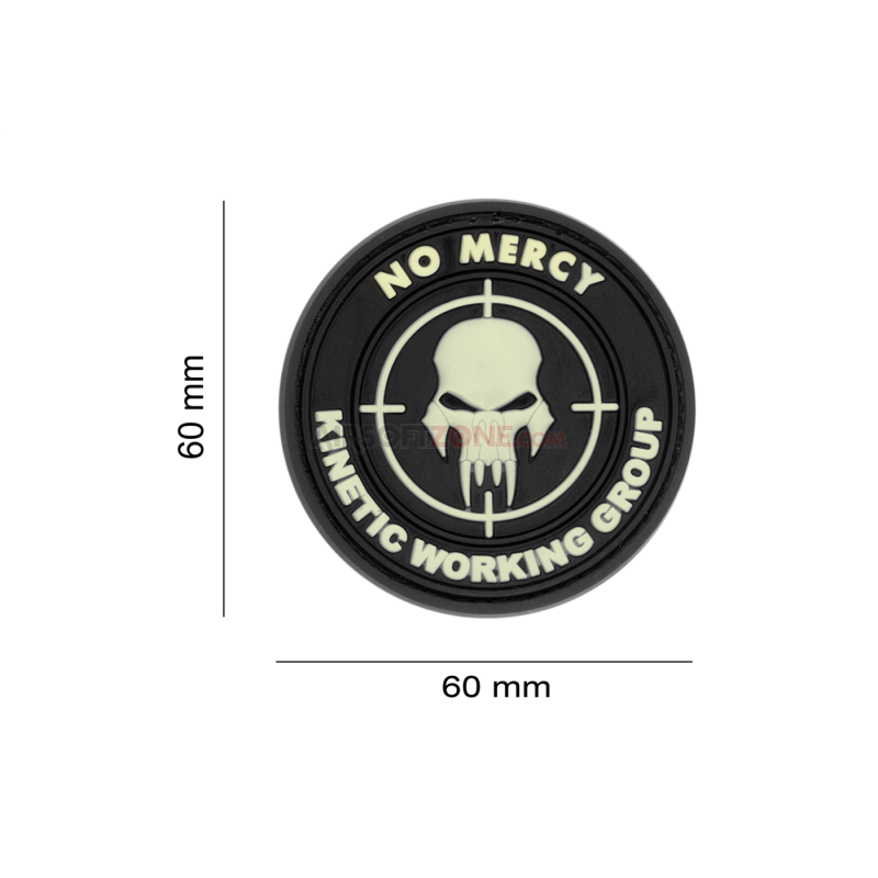 PATCH CAUCIUCAT - KINETIC WORKING GROUP - GLOW IN THE DARK