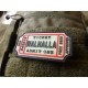 PATCH CAUCIUC - LARGE WALHALLA TICKET - GLOW IN THE DARK