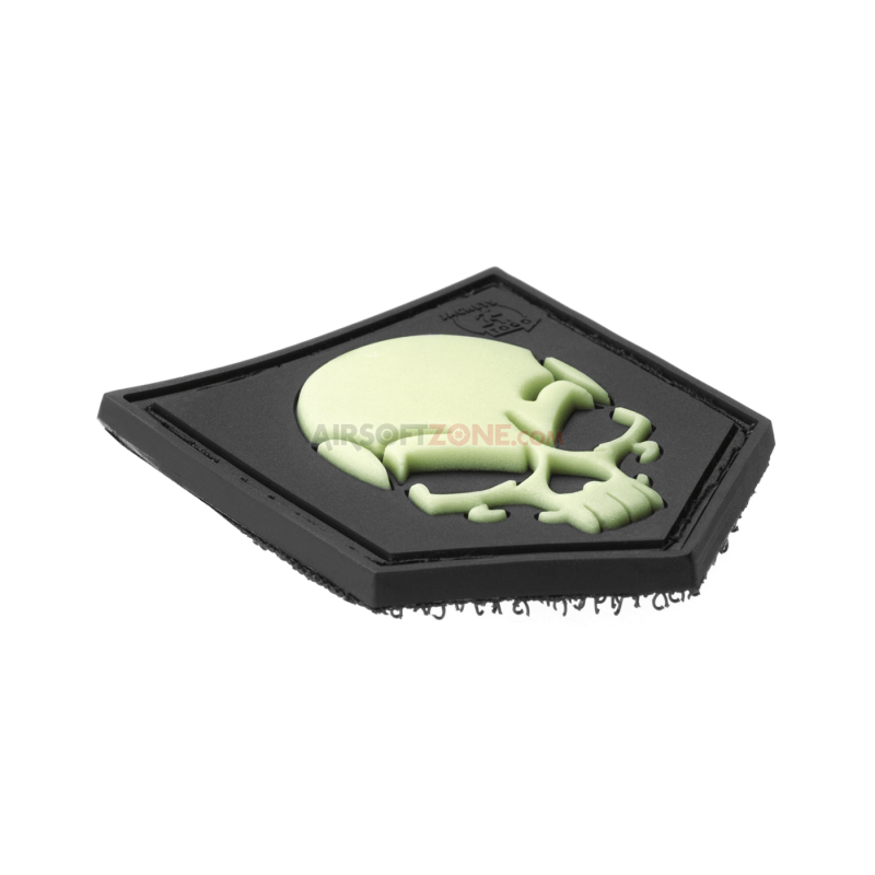PATCH CAUCIUCAT - SOF SKULL - GLOW IN THE DARK