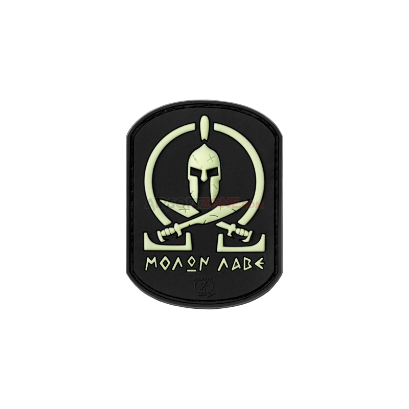 PATCH CAUCIUC MOLON LABE - FOSFORESCENT