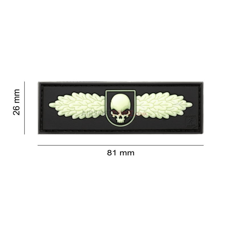 PATCH CAUCIUCAT - SOF SKULL BADGE