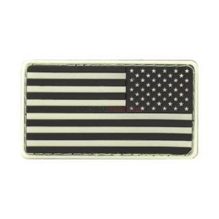 PATCH CAUCIUCAT - US FLAG - GLOW IN THE DARK