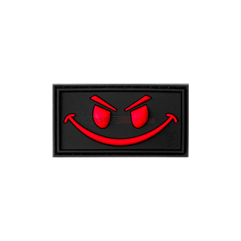 PATCH CAUCIUC - EVIL SMILE - BLACKMEDIC