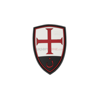 PATCH CAUCIUC CRUSADER SHIELD - COLOR