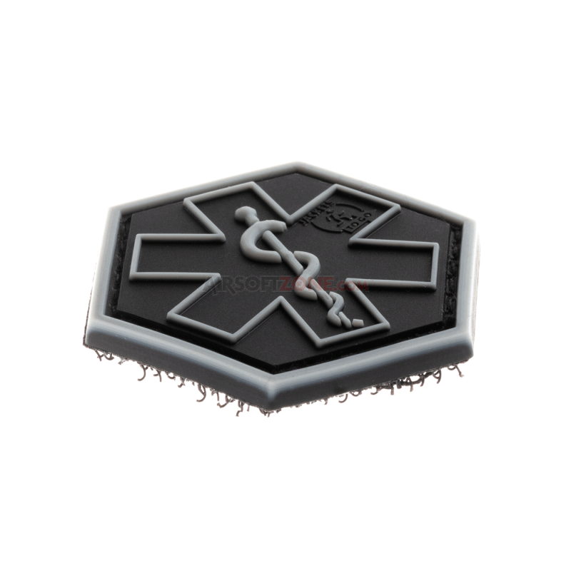 PATCH CAUCIUCAT PARAMEDIC HEXAGON - RANGER GREEN