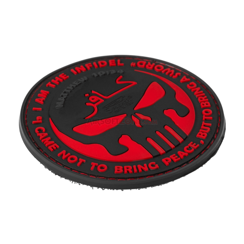 PATCH CAUCIUCAT - INFIDEL PUNISHER - BLACKMEDIC