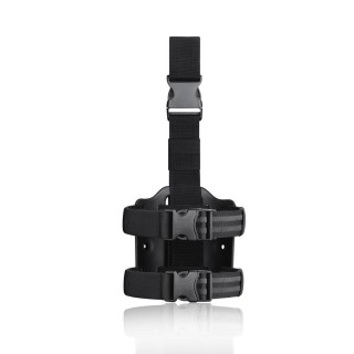 PLATTAFORMA COSCIALE PER FONDINE RIGIDE ATTACO A GHIERA - NERA