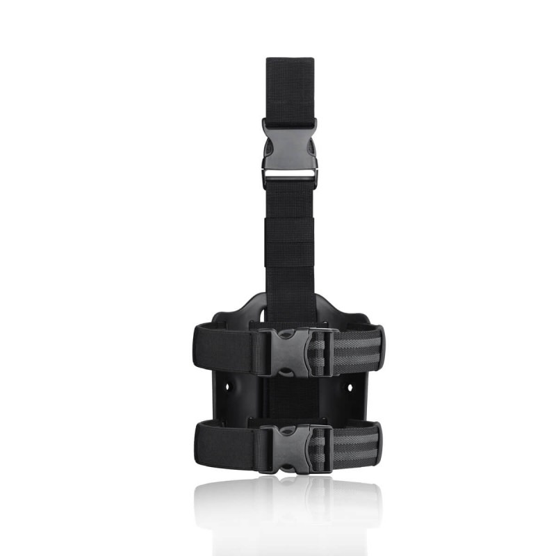 PLATTAFORMA COSCIALE PER FONDINE RIGIDE ATTACO A GHIERA - NERA