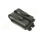KING COBRA PORTA CARICATORE CHIUSO DOPPIO IN POLIMERO A DOPPIA C - PER GLOCK 17 - SISTEMA MOLLE - NERO