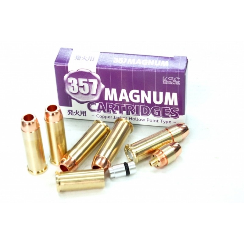 KSC SET 6 SHELLS FOR .357 MAGNUM