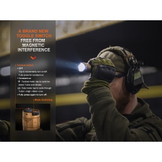 TORCIA TATTICA MODELLO TK20R UE - DESERT CAMO