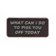 WHAT CAN I DO PATCH
