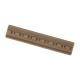 KEYMOD SOFT RAIL COVER - MODEL B - DARK EARTH