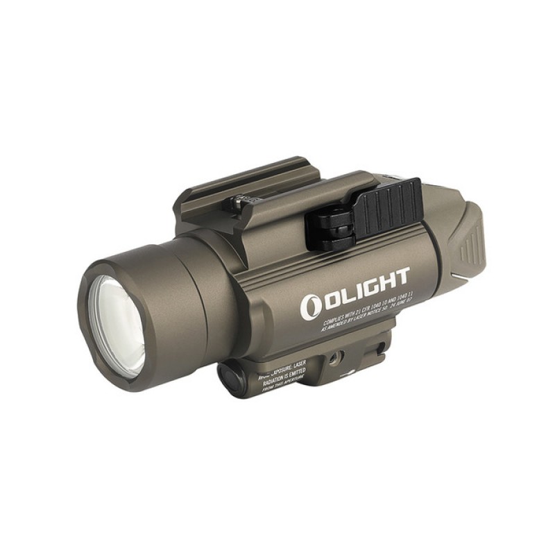 OLIGHT FLASHLIGHT WITH GREEN LASER BALDR PRO 1350 LM 260M - DE