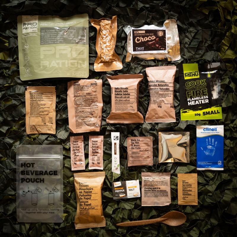 ULTIMATE TACTICAL RATION HALF DAY MENU VEGE ULTIMATE TACTICAL RATION HALF DAY MENU VEGE