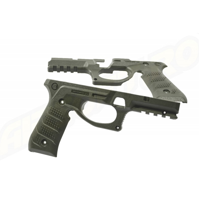 SISTEM GRIP PLUS RAIL PENTRU BERETTA 92/M9 - OD