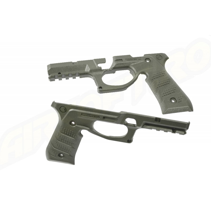 SISTEM GRIP PLUS RAIL PENTRU BERETTA 92/M9 - OD