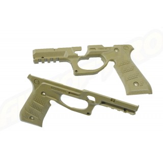 BC2 BERETTA GRIP & RAIL SYSTEM FOR THE BERETTA 92 / M9 - TAN
