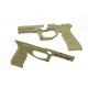 SISTEM GRIP PLUS RAIL PENTRU BERETTA 92/M9 - TAN