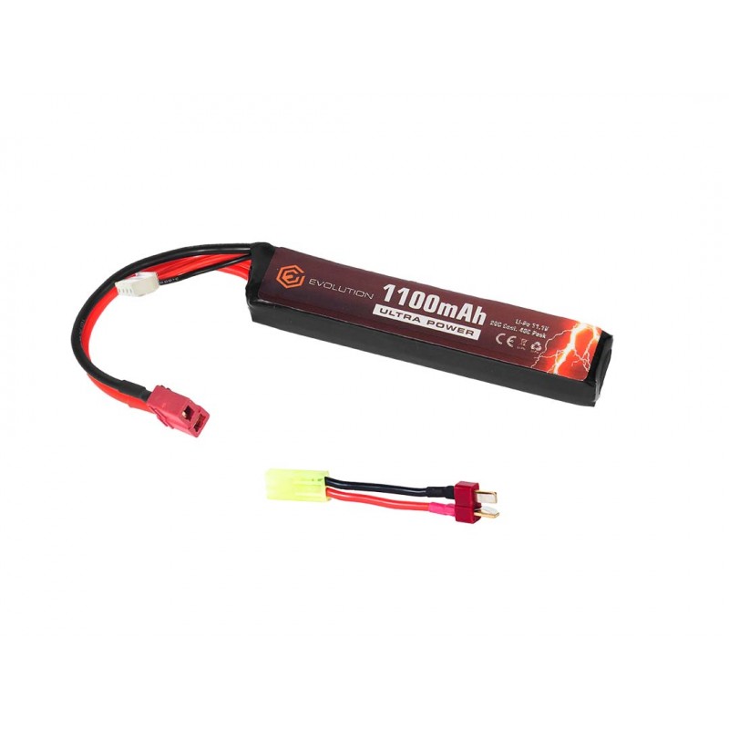 EVOLUTION SOFTAIR BATTERIA LI-PO ULTRA POWER - 11.1V - 1100MAH - 20C - 40C